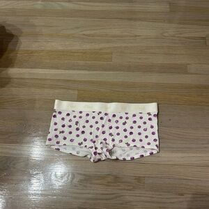 Purple Polka Dot Boxer Shorts